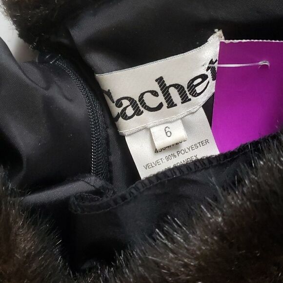 Cachet dress velvet  - Picture 2 of 4